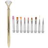 Nail Art Brush Set Replacement Head Painting Pen DIY Dotting Design Liner Manicure Tool