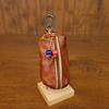 Cartera de cuero para llaves para hombre MDNG
