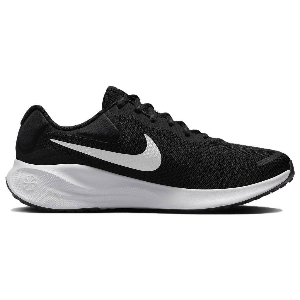New Nike Revolution 7 Wide 'Black White' Women's FZ6829-001