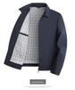 Popular Men's Spring Lapel Jacket for Middle-Aged & Elderly - Casual Dad's Coat for Civil Servants