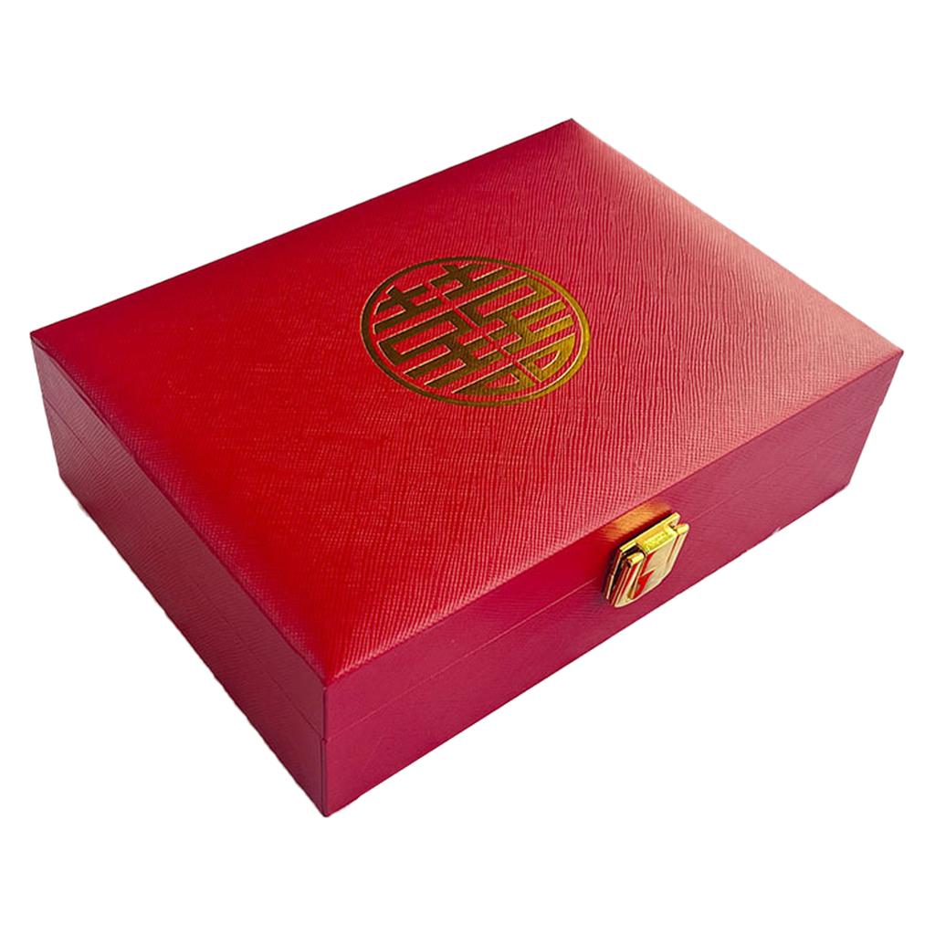 Jewelry Presentation Box with Multiple Compartments Accessory Organization Case Bridal Accessories Display Container