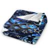 Warm Soft BlanketKids Decorative Shadow Milk Cookie  Bedding Throws Run Kingdom Flannel Bedspread For Couch Trend Sofa Bed Cover