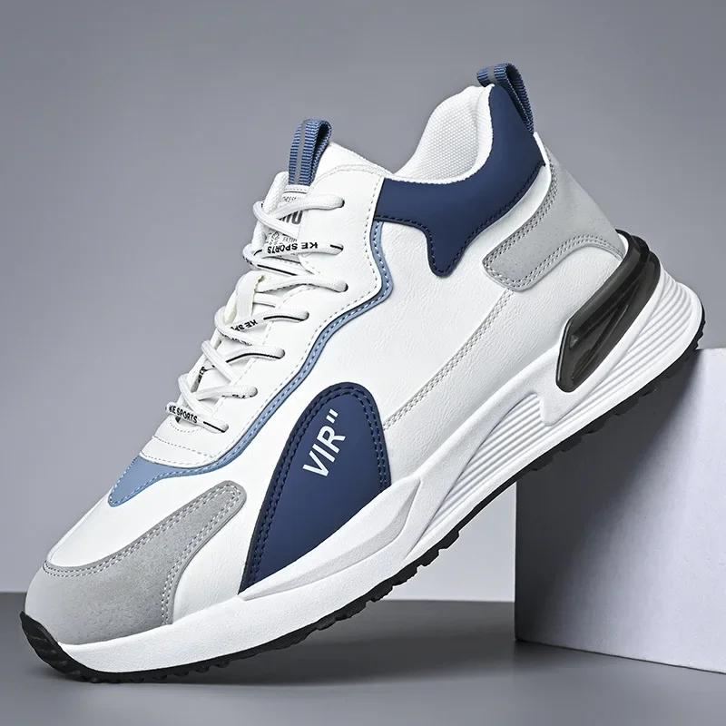 Модная мужская повседневная обувь Роскошная мужская обувь Плюс бархатная обувь — фото 4