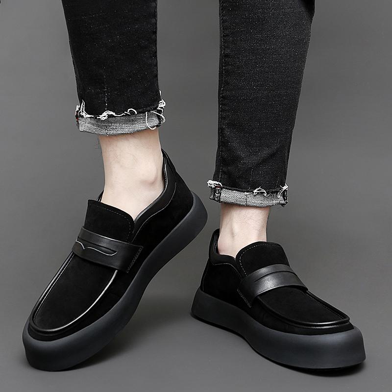 Casual height increasing fashionable men's shoesOffice Formal Shoes for Male Wedding Party Casual Business Brand trend shoes