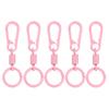 5Pcs Lobsters Clasp Hook Key Rings Buckle Light Weight Zincs Alloys Carabiner Keychains for Hiking Travel Daily Carry