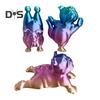 3D Printed Yoga Bulldog Figurine Dog Statue Animal Sculpture Home Office Bookshelf Desktop Decoration Ornament Dog Lover Gifts
