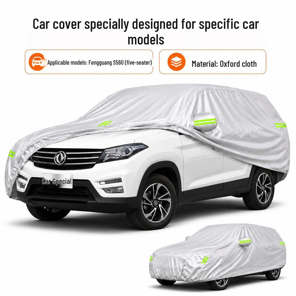 Fengguang S560 Car Cover - Sunproof, Waterproof, All-Season Oxford Fabric