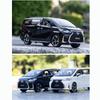 1/24 Scale Lexus LM300 Alloy Model Car, Pull Back Metal Collectible Toy Car with Light and Sound Toy Vehicle Door Can Be Opened