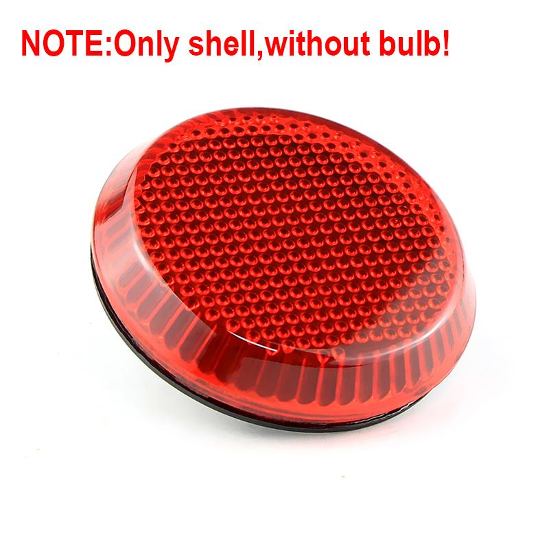 2PCS For Toyota Corolla 2007 2008 2009 2010 Scion iQ xB For Nissan Qashqai Rear Bumper Reflector Brake Stop Light shell no bulb