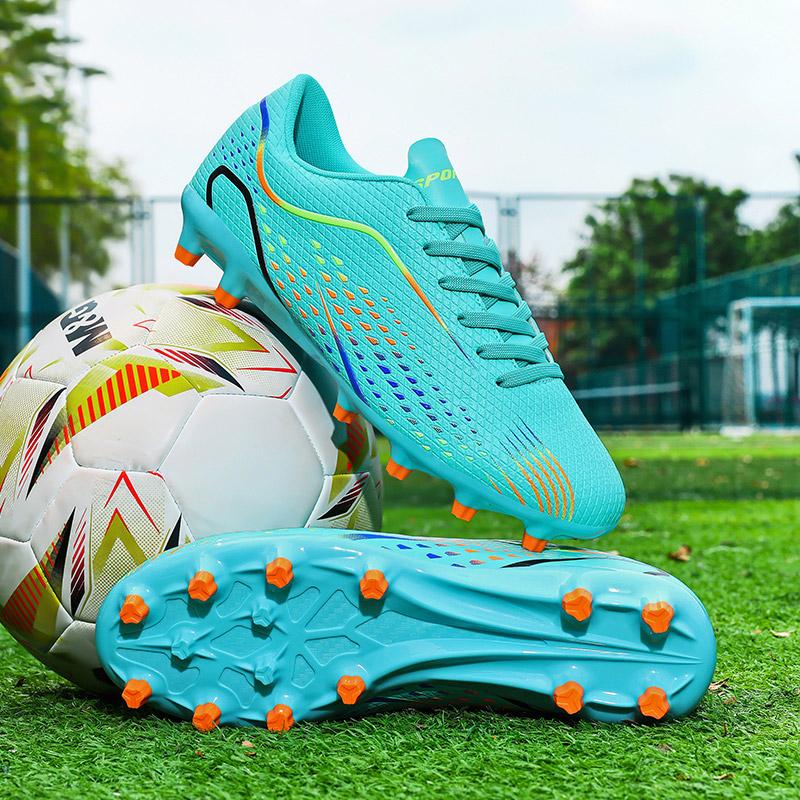 Unisex 32-46 Mens Football Shoes Training Artificial Captain Football Shoes for Kids