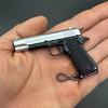 1:3 Metal M1911 Toy Gun Detachable Model Alloy Keychain Look Real Collection Pubg  Prop Fidgets Toy Birthday Gift For Boys
