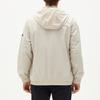 FILA Pocket Sports Hooded Woven Logo Jacket Men Jacket White-Birch Gray F11M138753F-GY