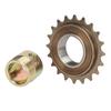 20T Freewheel with 25.5‑26mm Adapter Replacement Lightweight Easy Installation Bicycle Flywheel Adapter Kit for