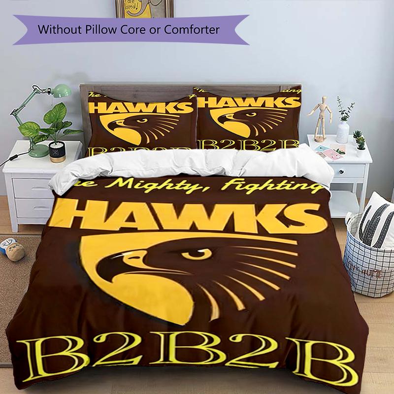 3 Stück Fußballmannschaft (21) Design-Bettwäsche-Set - HD-bedruckte Bettwäsche mit 1 Bettbezug und 2 Kissenbezügen - Perfekt für die Dekoration zu Hause und im Studentenwohnheim