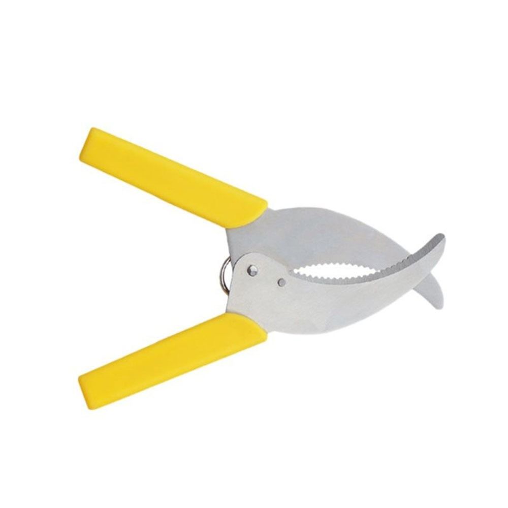 Comfortable Grip Garden Ring Shear Serrated Edge Tree Branches Ring Barking Cutter  Potted