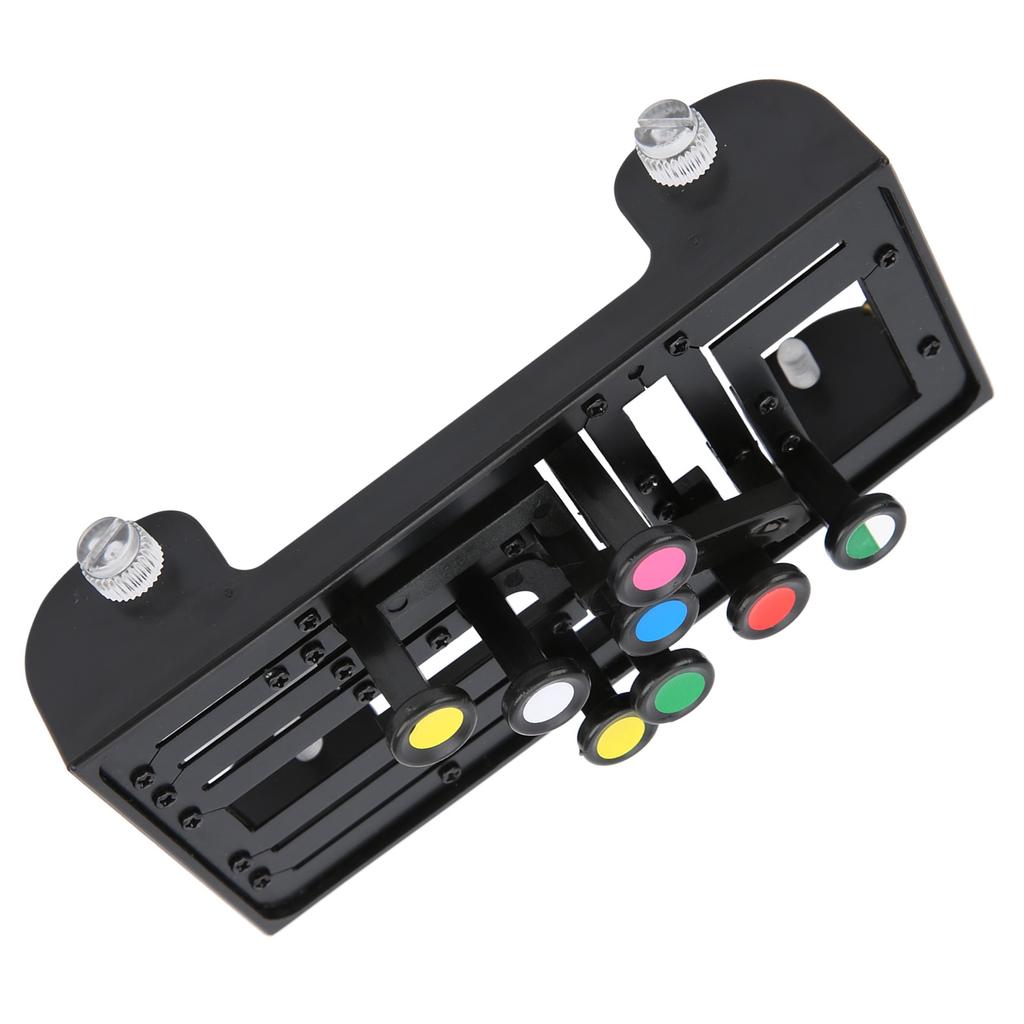 Gitaar Leersysteem Onderwijshulpmiddel Helper Folk Ukulele Akkoordtraining voor BeginnerZwart