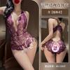 Sex underwear free open crotch one-piece sexy underwear lace see-through breast suspender sex uniform temptation nightclub