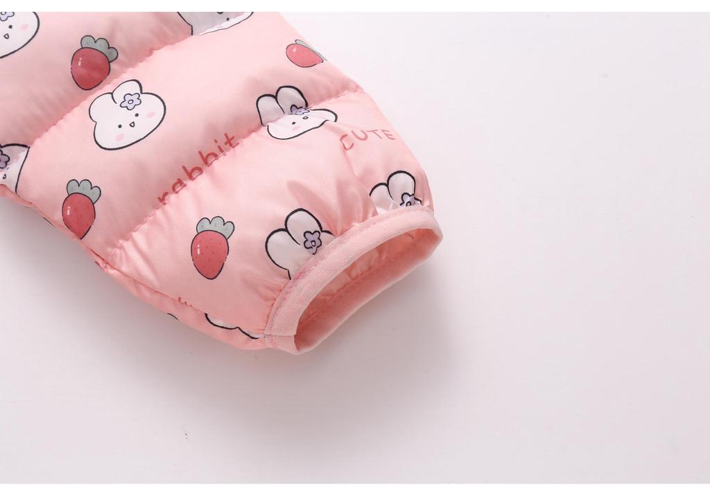 Kinder Cartoon Daunen Baumwolljacke für Herbst & Winter - Leichte Jungen & Mädchen Klein/Mittel Mäntel