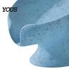 Non-foaming Soap Dish Self Draining Dish, 3D Printed Holder, Multi-functional Smooth Curve Tray Sink Organizer for Shower, Bathroom, Kitchen