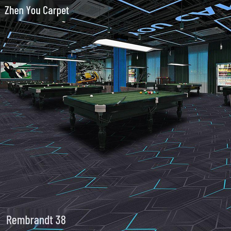 Fire-Resistant, Durable, Colorfast Billiard Room Nylon Carpet 650g