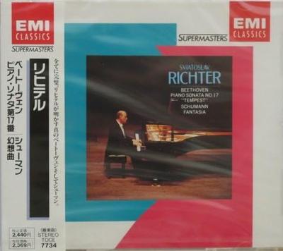 CD BEETHOVEN - Piano Sonata No.17 Tempest  TOCE7734 Japan Classical Used