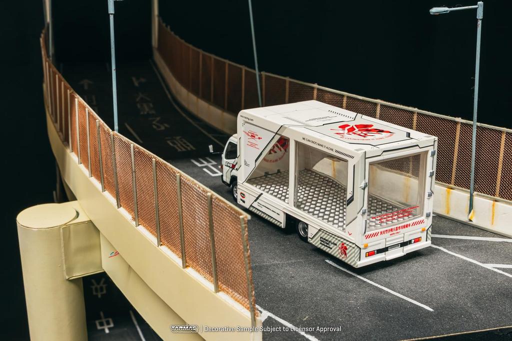 Speedmaster Japan TARMACWORKS Mitsubishi Fuso Canter EVA Racing Finished Model 1/64 T64T-TL002-EVA