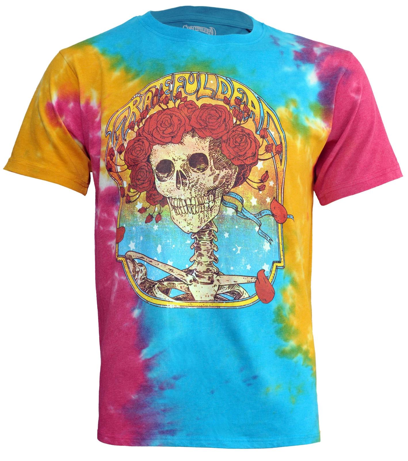 

Official Grateful Dead T Shirt Bertha Multicoloured Tie Dye New S M L XL XXL L