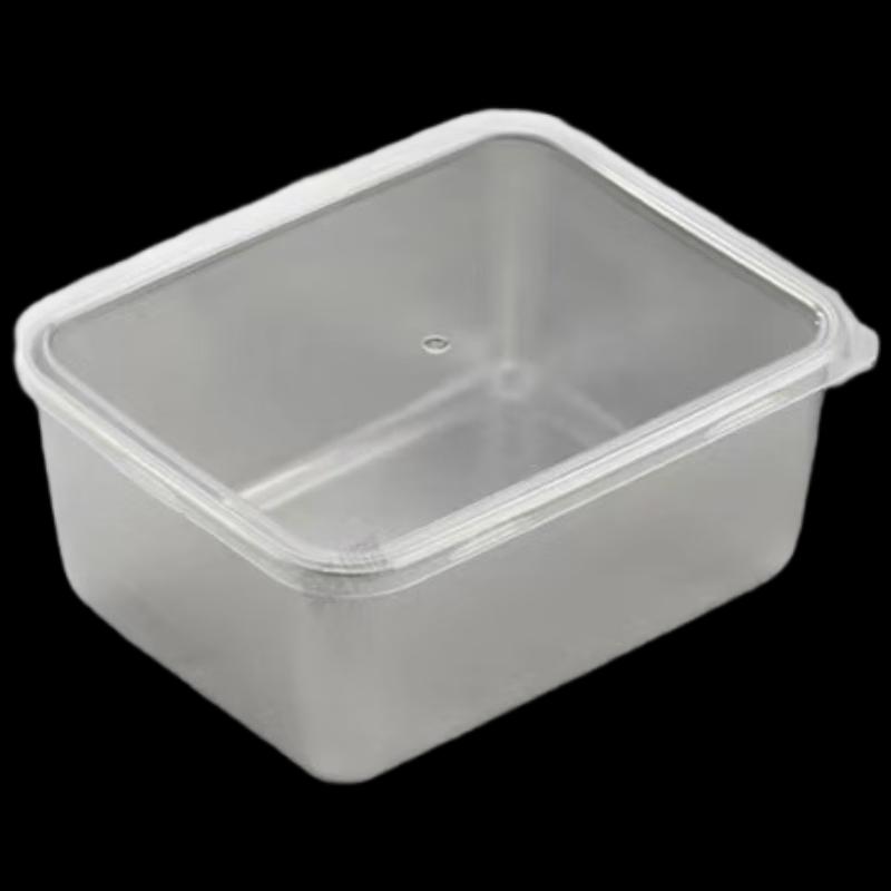 Квадратный пищевой контейнер из нержавеющей стали 304 с крышкой