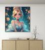 Schönheitsprinzessin Disney Diamantmalerei Mosaik Bastelarbeiten Kreuzstich Stickerei 5D DIY Kunst Leinwand Hausdekoration Handarbeit Geschenk