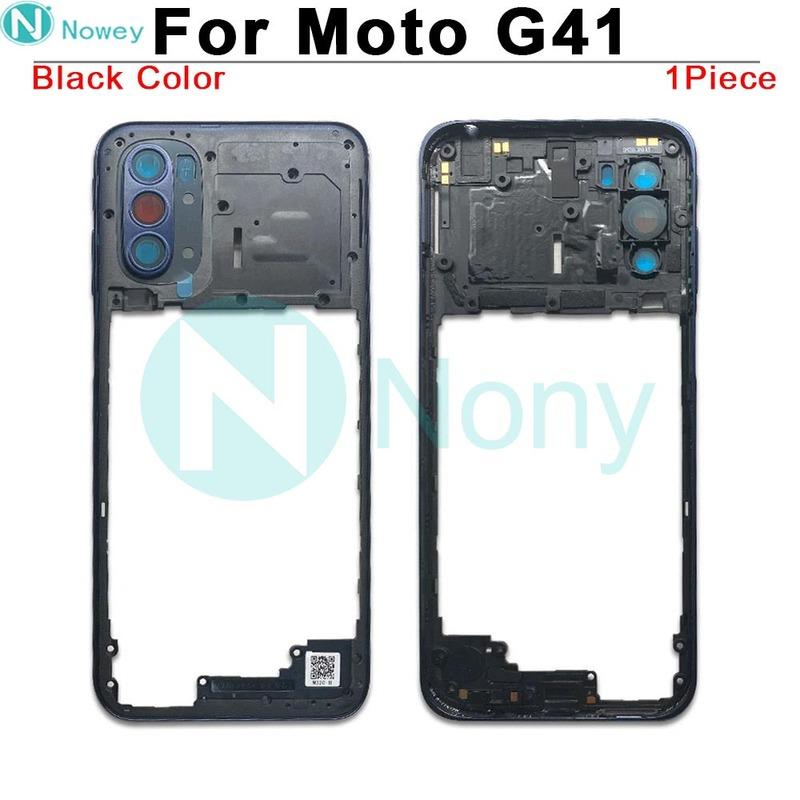 Neuer Mittelrahmen für Motorola Moto G31 G41 G42 Mittelrahmen Blende Mittelplatte Mit Kameralinse Ersatzteile