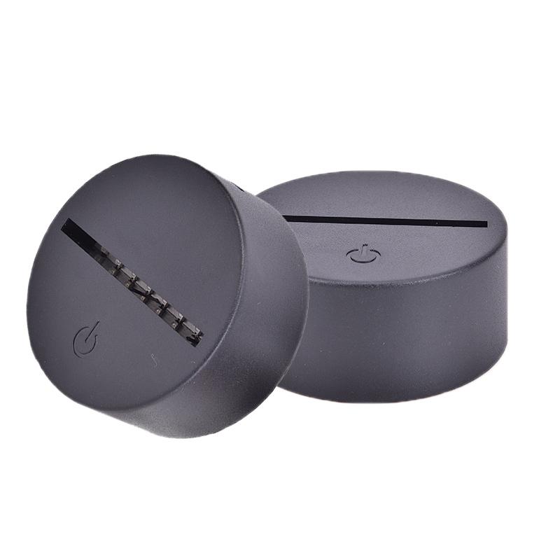 Usb Cable Touch Lamp Bases For 3D Led Night Light 7 Color Light Base Lamp Holder