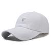 B Logo Shield Embroidered Duckbill Cap Cotton Adjustable Sun Protection For Unisex Fashion