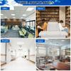 2 Pcs Fluorescent Light Covers 4 X 2 Feet Fluorescent Light Cover For Ceiling Lights Magnetic Ceiling Light Cover Classroom Ligh