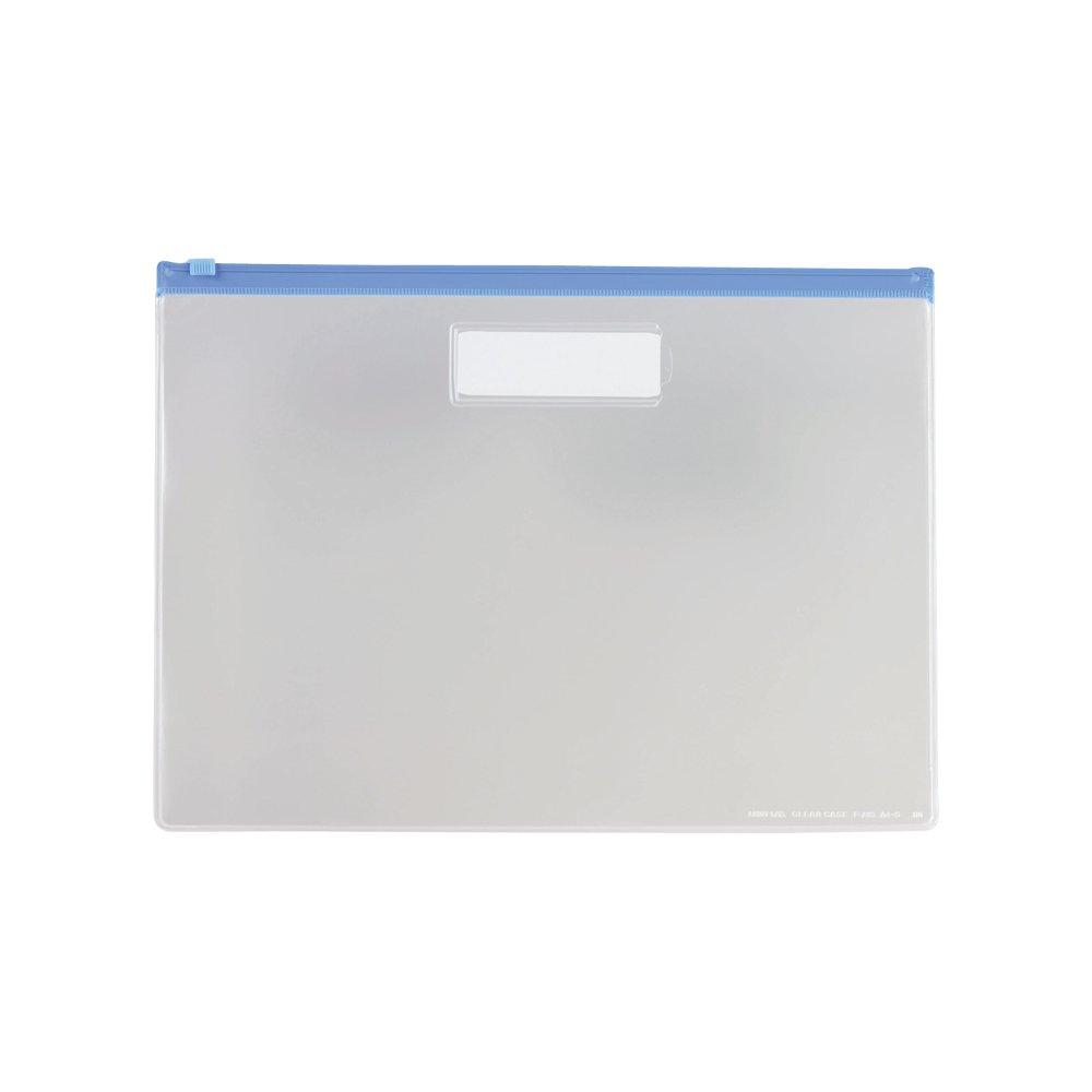 LIHIT LAB Clear Case, A4 Size, Indigo, 25 Sheets, F74S-25P