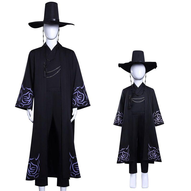 New K-Pop Girl Group Cosplay Costumes, Demon Male Group Lead Performance Cosplay