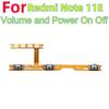 Power ON OFF Mute Switch Control Key Volume Button Flex Cable for Xiaomi Redmi Note 11E Power On Off Volume