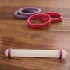 With Anti-slip Band Biscuit Rolling Pin PP Plastic Rolling Pin Dough Roller Fondant  Baking Tool
