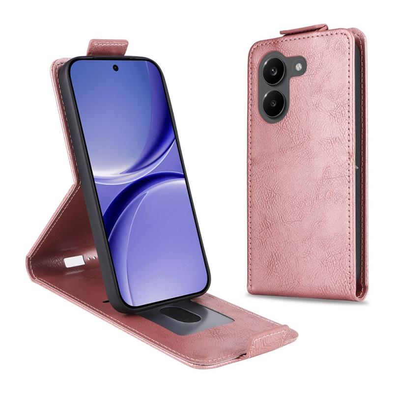 Voor Xiaomi Poco X8 Pro Hoesje Flip Verticale Hoes Retro Huidvriendelijk Volledige Dekking Kaarthouder Voor Xiaomi Poco X8 Pro Telefoonhoesjes