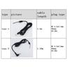 5.5x2.1mm 5.5x2.5mm DC male Power Charger right angle Plug supply Cable Connector for PC Laptop power adapter repai