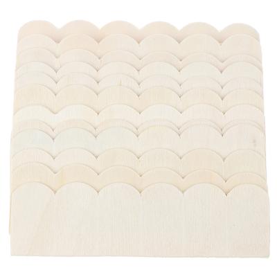 1:12 tuiles de toit en bois miniatures pour maison de poupée, accessoires de décoration pour maison
