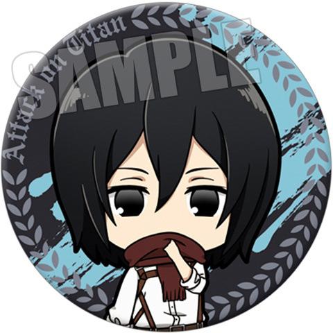 Beautiful Attack on Titan Q Version Anime Badge Annie Leonhardt Reiner Braun Historia Reiss Character Pin Button 12 Styles Collection