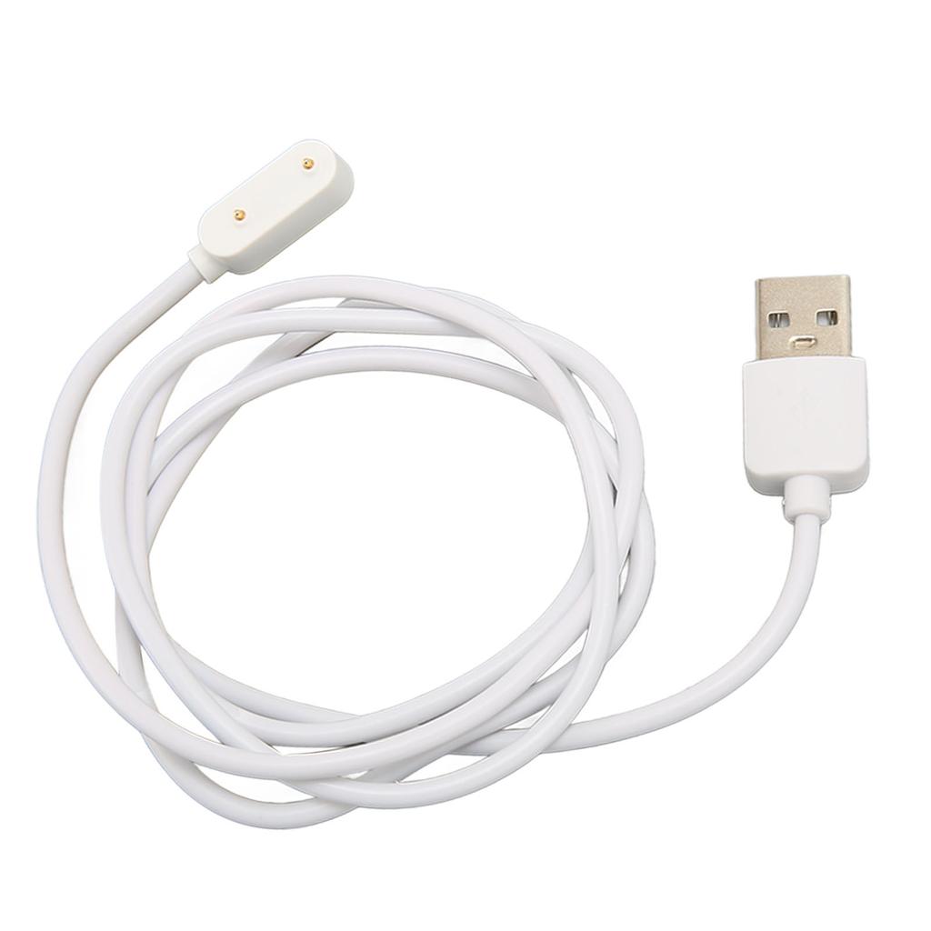 Smart Watch Charger USB Magnetic Charging Cable for Band 8 Band 7 Band 6 Pro Band 6 White