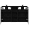 Bathroom Cabinet Set 3 Pcs 80 X 10.5 X 50 Cm Particleboard