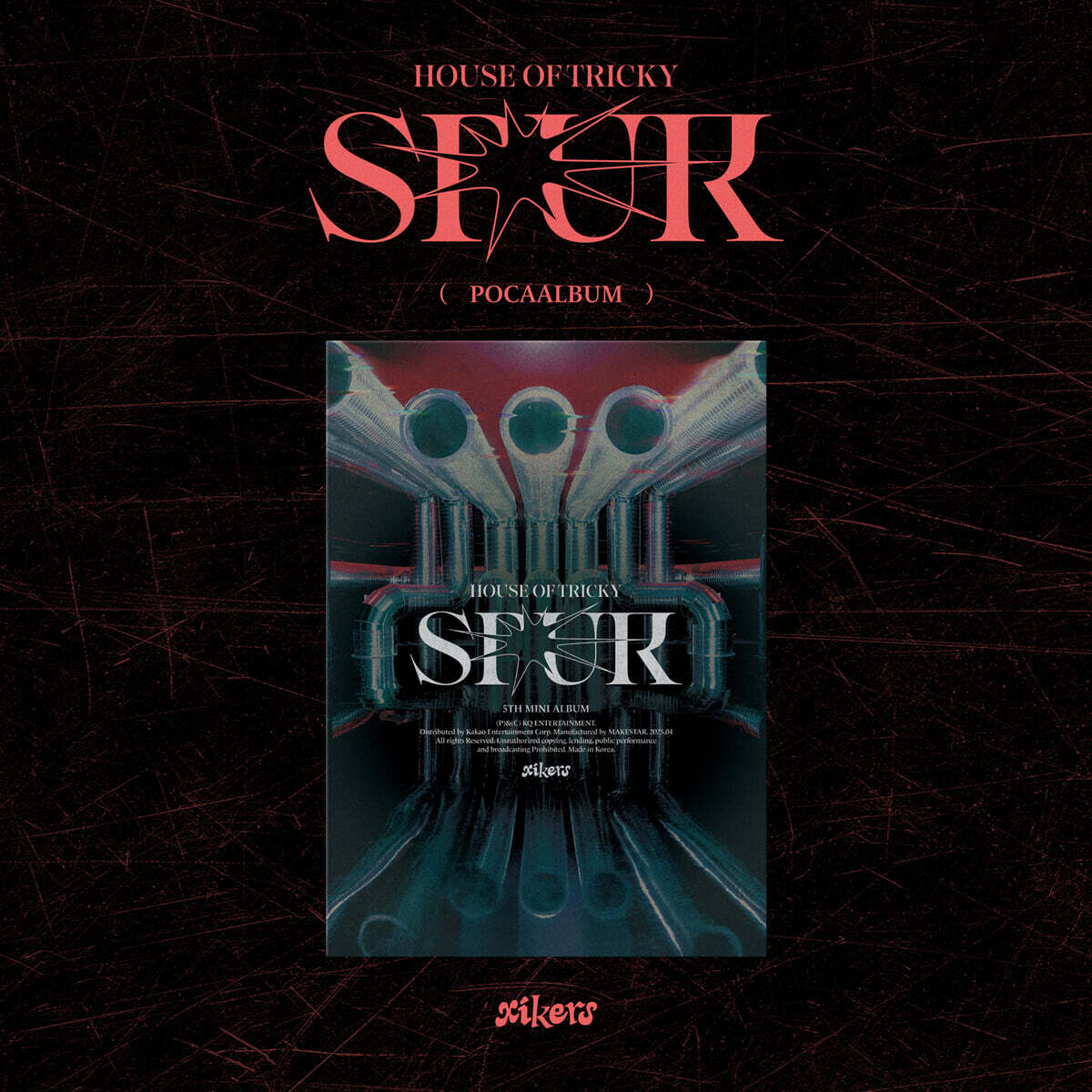 

Psychers (xikers) - 5TH MINI ALBUM [HOUSE OF TRICKY : SPUR][POCAALBUM]