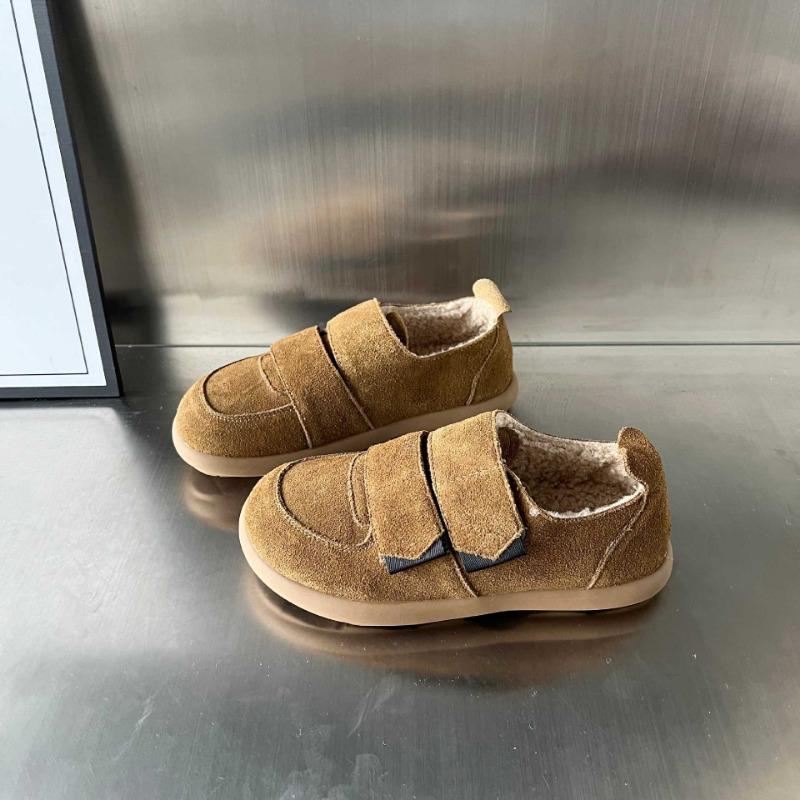 

Autumn new leather retro ugly cute platform women s single shoes clown shoes Velcro big head shoes 35