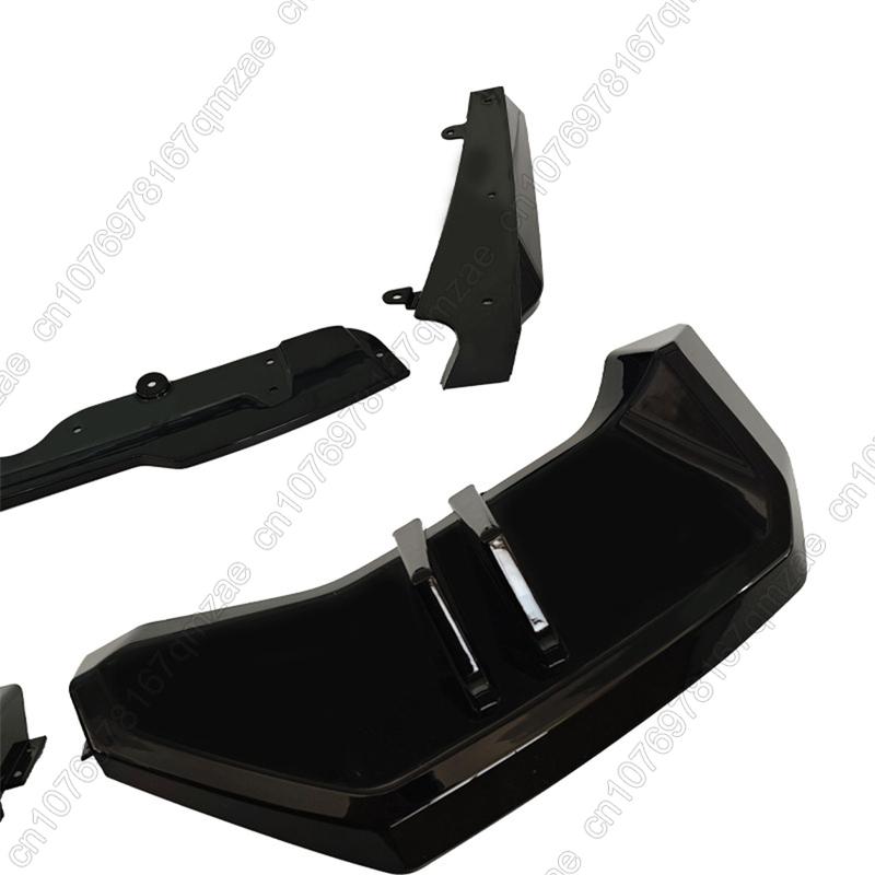 Car Rear Bumper Diffuser Lip For BMW 5 Series I5 G60 G61 2023-2025 Boot Lower Splitter Spoiler Plate Protector Body Kits Tuning