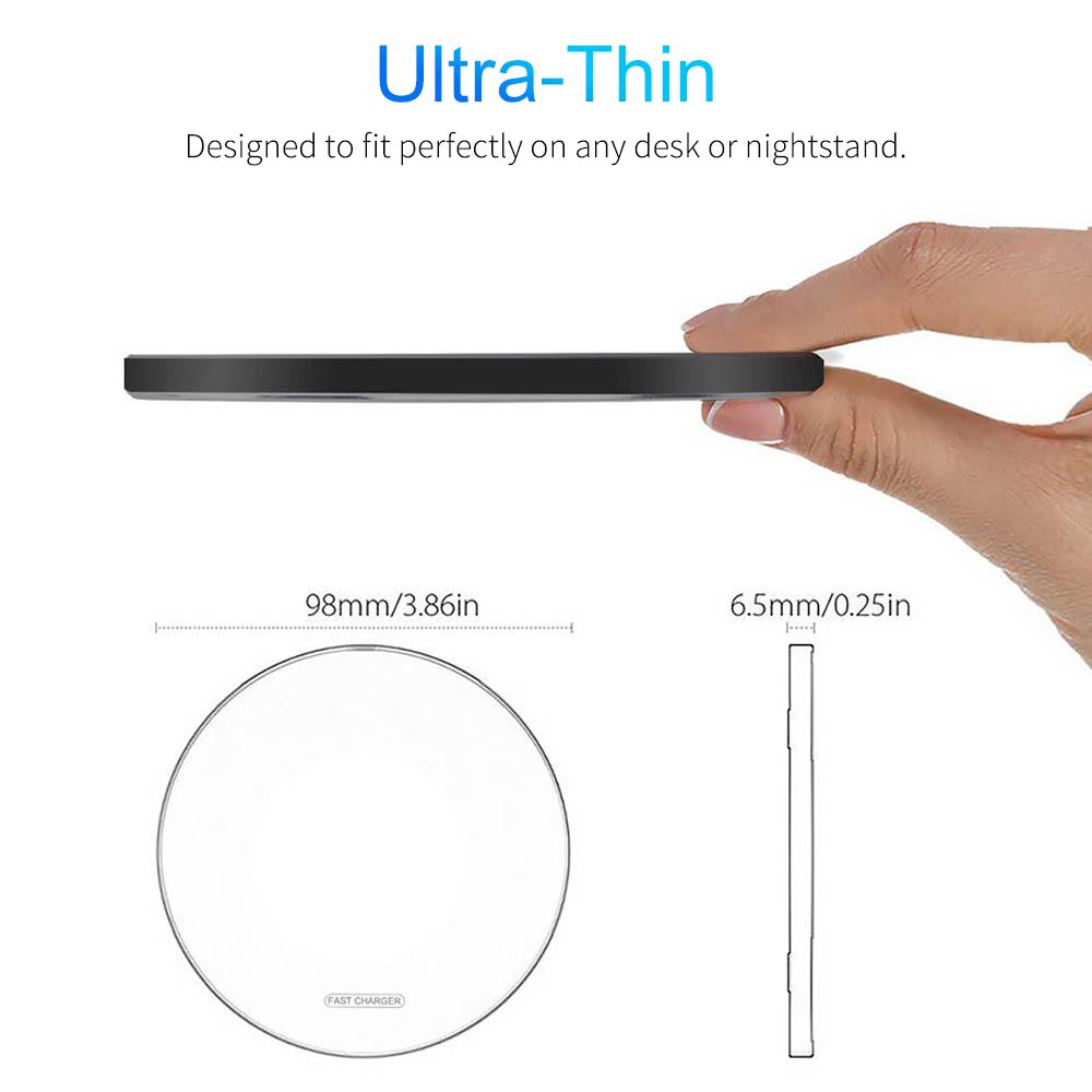 Bezdrátová nabíjecí podložka pro Samsung Galaxy S24 S23 S22 USB C Rychlá bezdrátová indukční nabíjecí stanice pro iPhone 15 14 13 12 ProMax