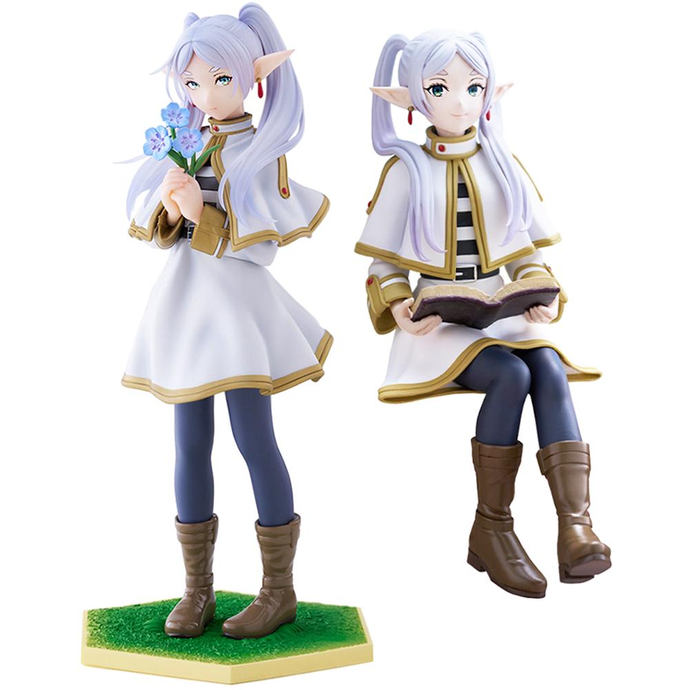 15cm Frieren:  Anime Figure Himmel Standing Bouquet Action Figure Luminasta Frieren Figurine Collection Model Kids Gift 2pcs