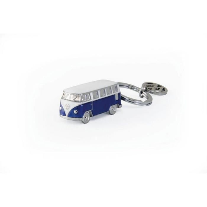 Porte-clés - VW Volkswagen - T1 Bulli Campervan - 3D - Bleu - Mixte
