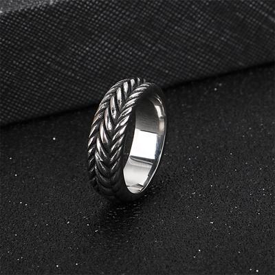 Personal Fashion Punk Titanium Steel Ring